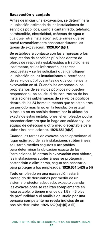 Page 24: Excavación y zanjado
