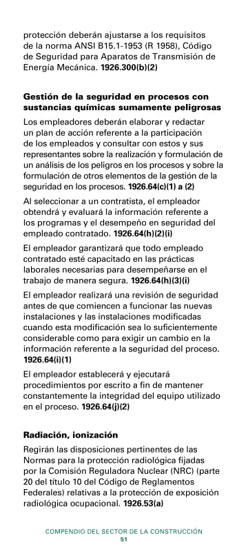 Page 53: protección deberán ajustarse a los requisitos de la norma ANSI B15.1-1953 (R 1958), Código…