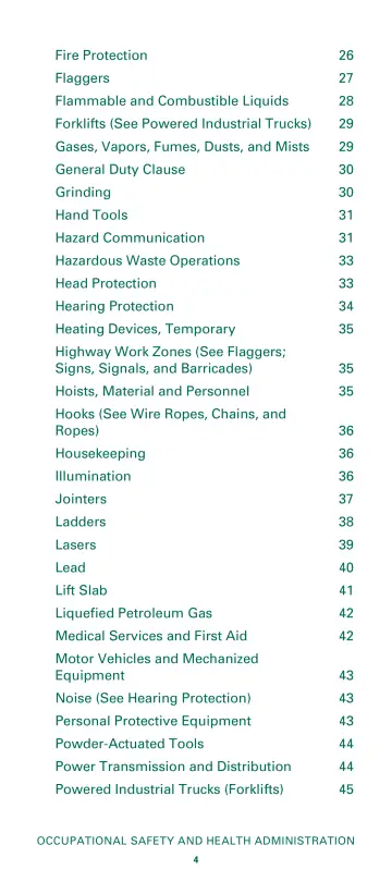 Page 6: Fire Protection