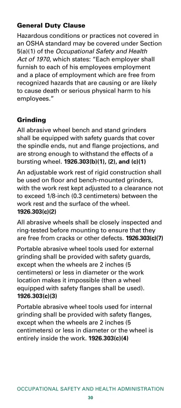 Page 32: General Duty Clause