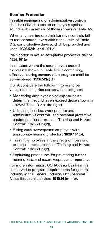 Page 36: Hearing Protection