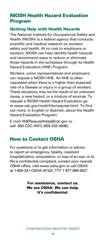 Page 75: NIOSH Health Hazard Evaluation Program