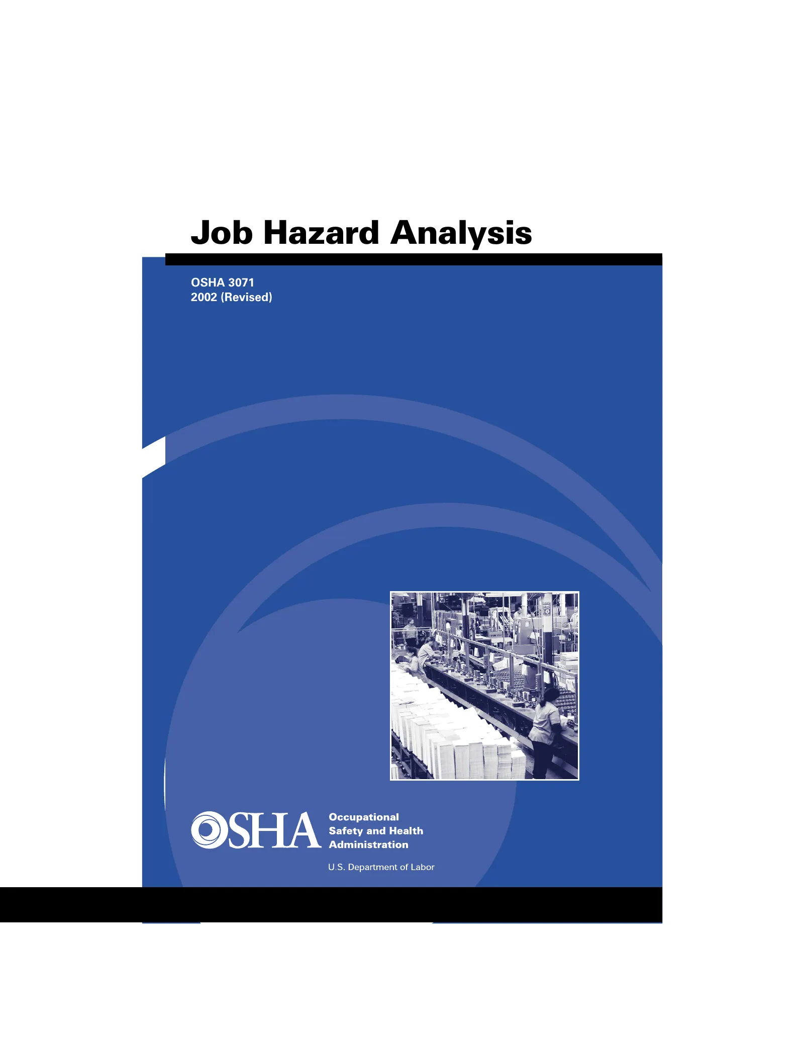 Job Hazard Analysis Guide (OSHA 3071), page 1: Job Hazard Analysis