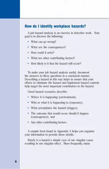 Page 12: How do I identify workplace hazards?