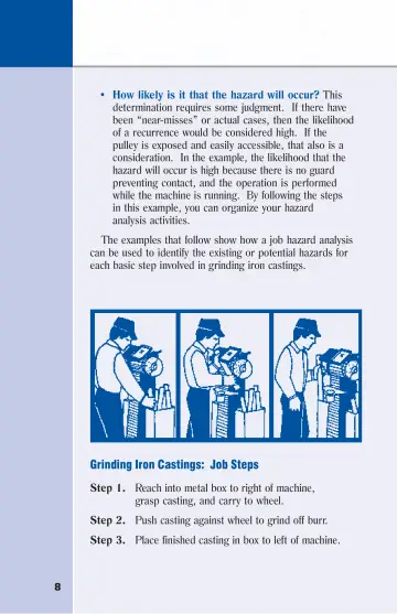 Page 14: How likely is it that the hazard will occur? This determination requires some judgment. …