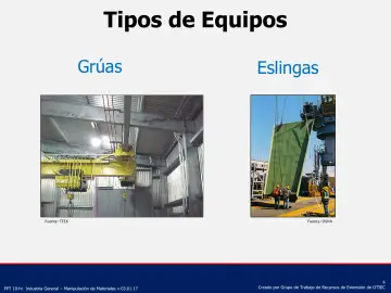 Slide 4: Tipos de Equipos