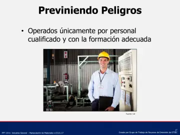 Slide 17: Previniendo Peligros