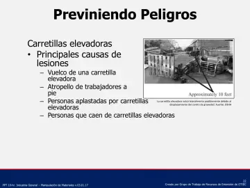 Slide 22: Previniendo Peligros