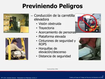 Slide 24: Previniendo Peligros