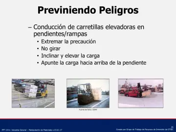 Slide 26: Previniendo Peligros