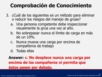 Slide 40: Comprobación de Conocimiento