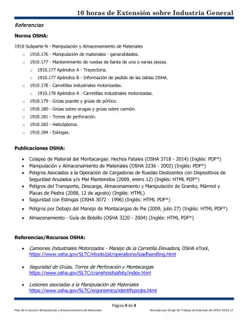 Page 9: Referencias