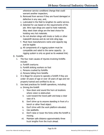 Page 5: whenever service conditions change that could warrant another inspection;