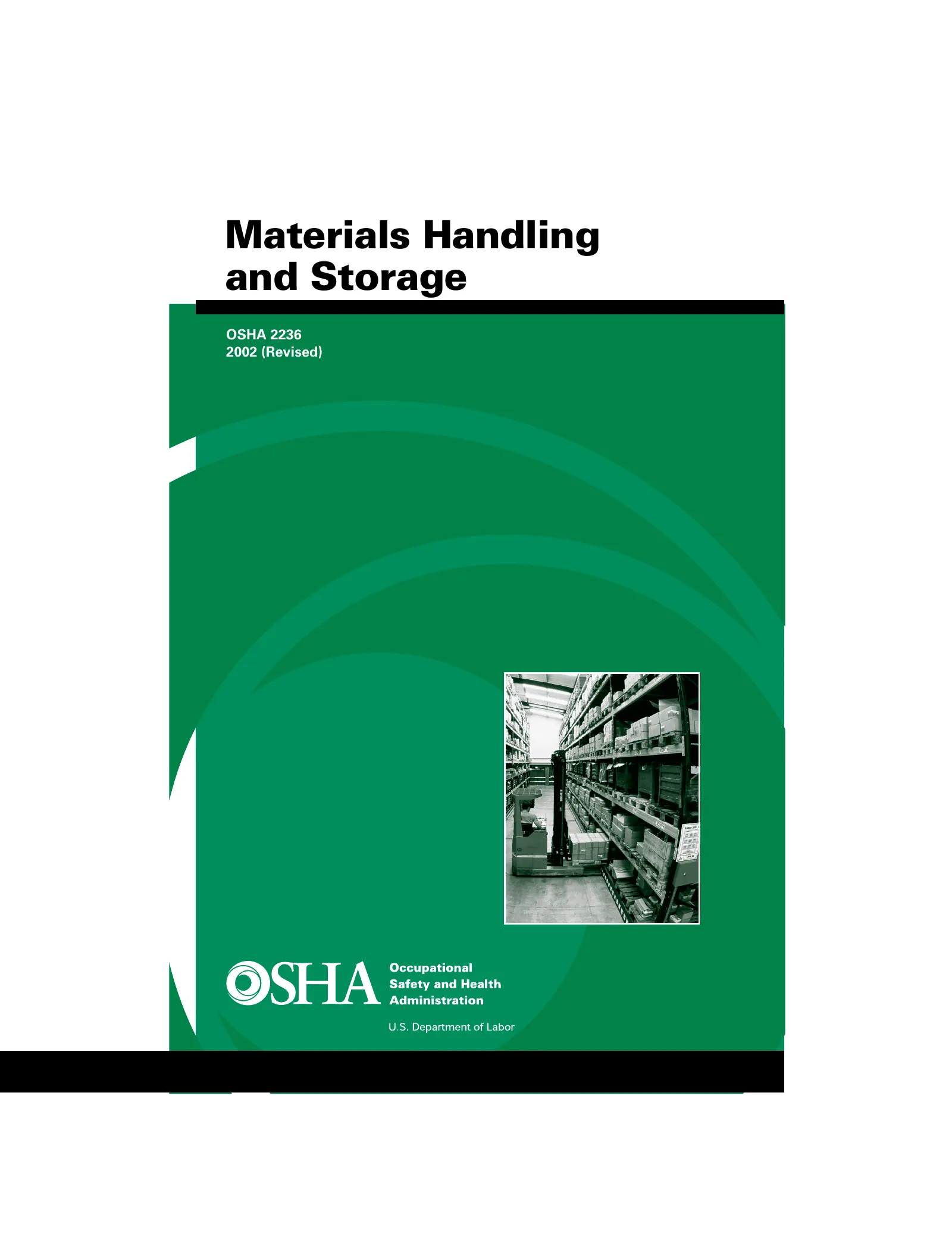 Materials Handling and Storage (OSHA 2236), page 1: Materials Handling and Storage