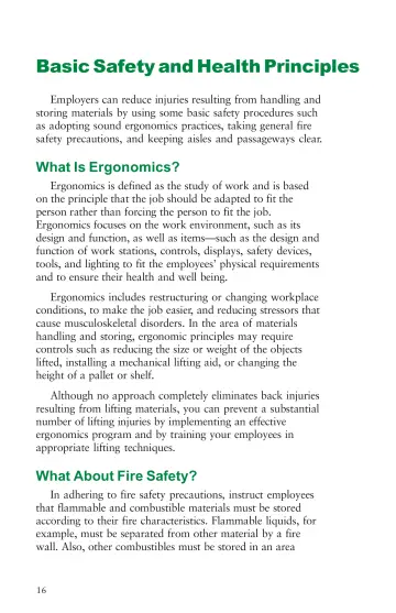 Page 20: Basic Safety and Health Principles