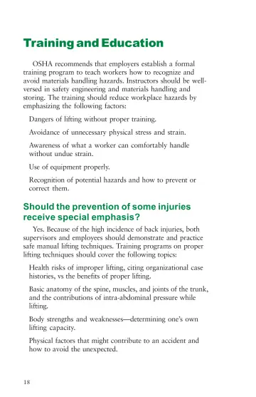 Page 22: Training and Education