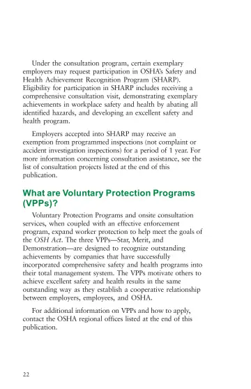 Page 26: What are Voluntary Protection Programs (VPPs)?