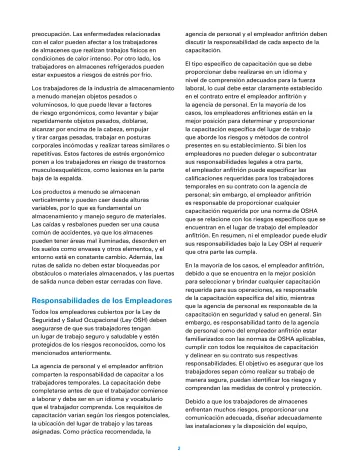 Page 2: preocupación. Las enfermedades relacionadas con el calor pueden afectar a los trabajadores…