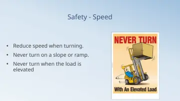 Slide 38: Safety - Speed