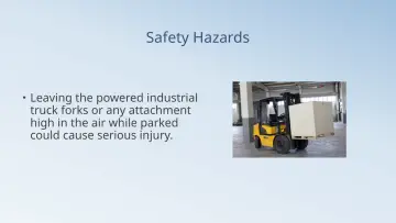 Slide 43: Safety Hazards