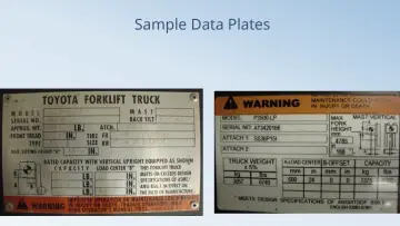 Slide 61: Sample Data Plates