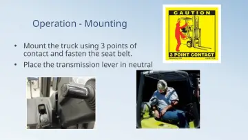 Slide 69: Operation - Mounting