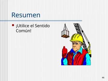 Slide 46: Resumen