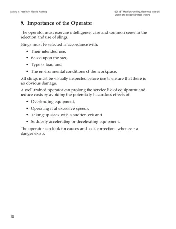 Page 23: 9. Importance of the Operator