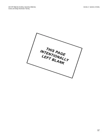 Page 62: Activity 3: Systems of Safety