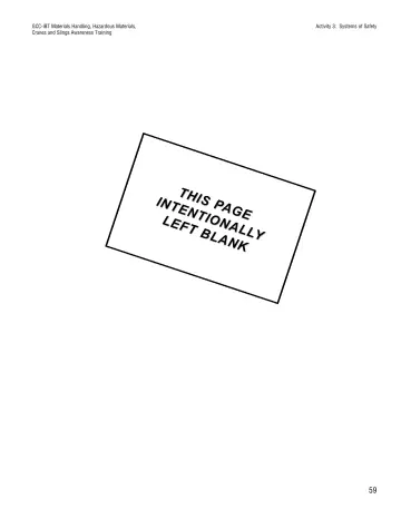 Page 64: Activity 3: Systems of Safety