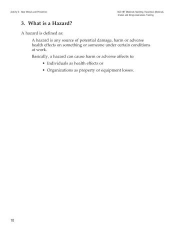 Page 75: 3. What is a Hazard?