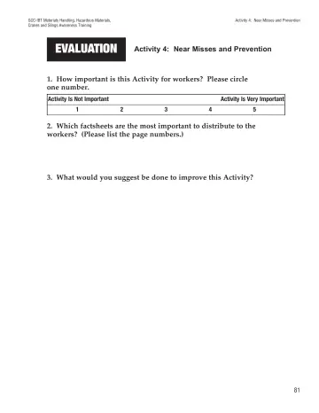 Page 86: EVALUATION
