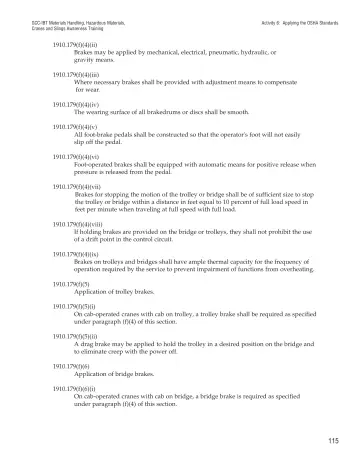 Page 120: Activity 6: Applying the OSHA Standards