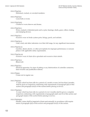 Page 127: Actvity 6: Applying the OSHA Standards