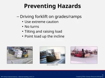 Slide 26: Preventing Hazards