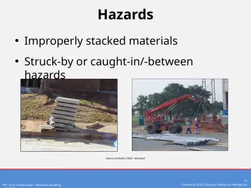 Slide 10: Hazards
