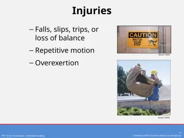 Slide 13: Injuries