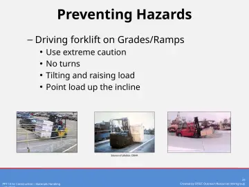 Slide 25: Preventing Hazards