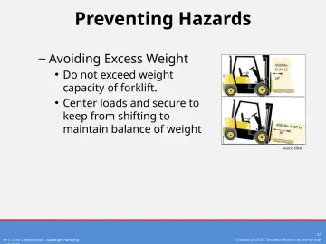 Slide 27: Preventing Hazards