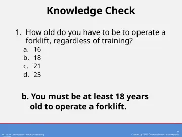 Slide 39: Knowledge Check