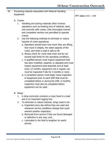 Page 4: III.
