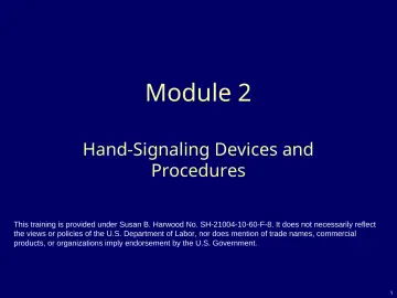 Slide 1: Module 2