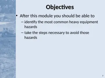 Slide 2: Objectives