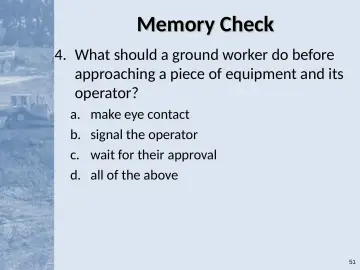 Slide 51: Memory Check