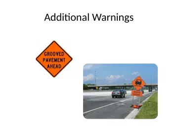 Slide 33: Additional Warnings