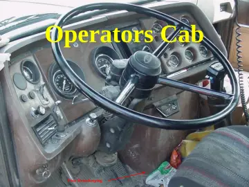 Slide 23: Operators Cab