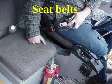 Slide 27: Seat belts