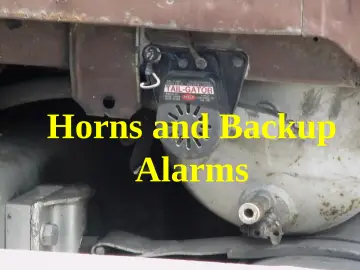 Slide 32: Horns and Backup