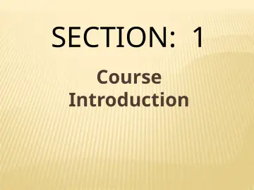 Slide 8: SECTION: 1