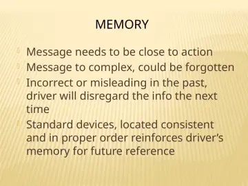 Slide 78: MEMORY